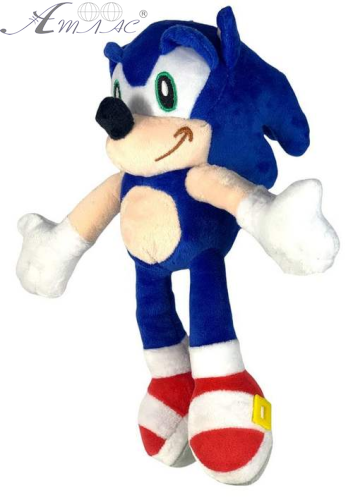 Игрушка мягкая Ежик Соник 27 см. 04281 фото 2