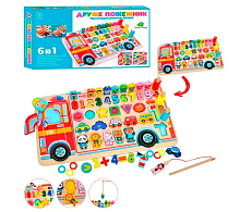 Іграшка Дерев'яна Друже Пожежник мульти дошка MD1960