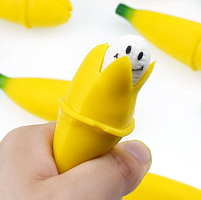 Іграшка прикол Банан Pop it 11 см  01031