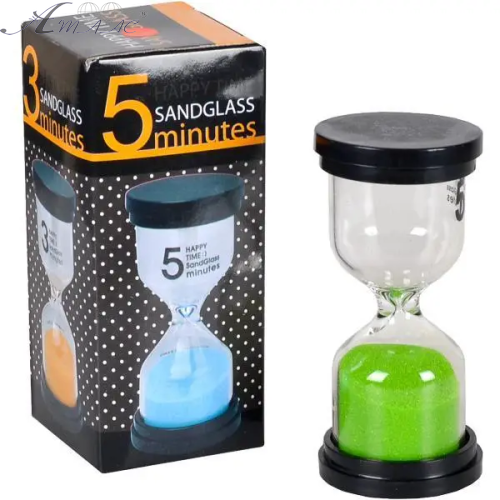 Игрушка Часы Песочные  5 минут примерно) 4,3х10см  X2-04 фото 2