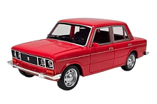Машинка Best Model ВАЗ 2106 Жигули Красная свет звук пластик 18см  D700-11D