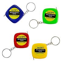 Брелок Рулетка 1 метр кольорова  05203