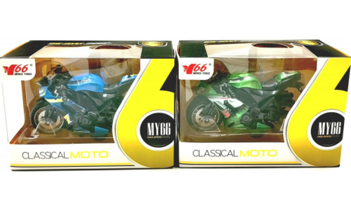 Игрушка Мотоцикл 11 см звук свет в коробке MY66-M1214 фото 2 Игрушка Мотоцикл 11 см звук свет в коробке MY66-M1214 фото 2