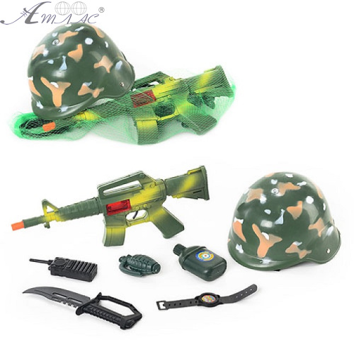 Игрушка Набор Солдата с каской 5 предметов 8015 Игрушка Набор Солдата с каской 5 предметов 8015