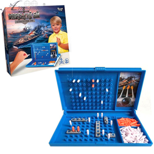 Іграшка Морський бій з фішками в коробці 25x25x4см 06944 Іграшка Морський бій з фішками в коробці 25x25x4см 06944