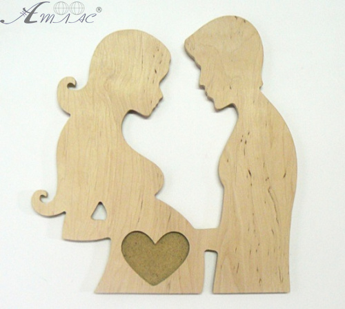 Деревянная Фоторамка "УЗИ" Пара 0863 Деревянная Фоторамка "УЗИ" Пара 0863