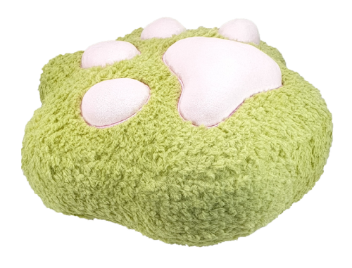 Игрушка мягкая подушка оттиск лапки Салатовая 30 х 25 х 15 см 15513 фото 2 Игрушка мягкая подушка оттиск лапки Салатовая 30 х 25 х 15 см 15513 фото 2