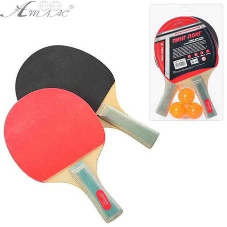 Іграшка Набір для настільного тенісу у блістері, ракетки, м'яч MS0216, 0311, Y5B-06, 4011 фото 2
