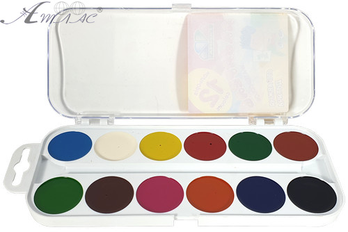 Акварель набір Гамма - Захоплення 12 кольорів 200106 Акварель набір Гамма - Захоплення 12 кольорів 200106