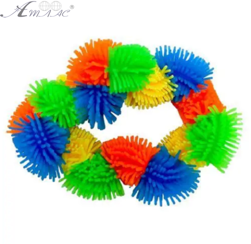 Игрушка Антистресс Браслет силиконовый Пушистые шарики 08345 Игрушка Антистресс Браслет силиконовый Пушистые шарики 08345