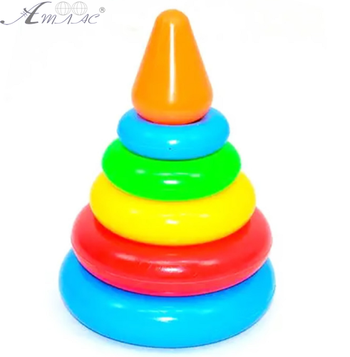 Іграшка Піраміда пластикова 14 х 21 см Tigres  39116