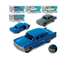 Машинка Автоэксперт ГАЗ 13 Чайка металл инерционная 11см  М5670