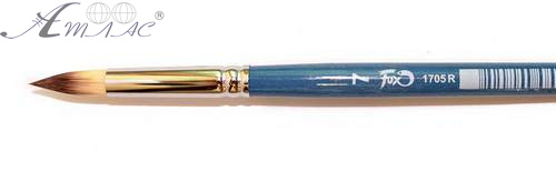 Пензлик синтетика Кругла № 7 художня Пензлик синтетика Кругла № 7 художня