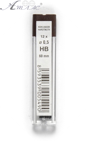 Грифель для механічних олівців "K-I-N" 0,5 мм 4152/НB Грифель для механічних олівців "K-I-N" 0,5 мм 4152/НB