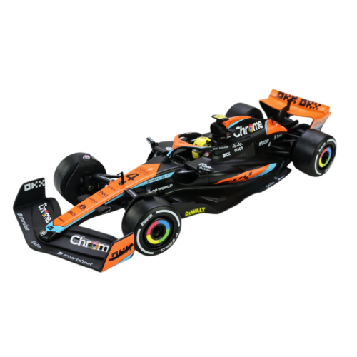 Машинка Автопром F1 McLaren MCL60 2023 год гоночный болид 24см 68287А Машинка Автопром F1 McLaren MCL60 2023 год гоночный болид 24см 68287А