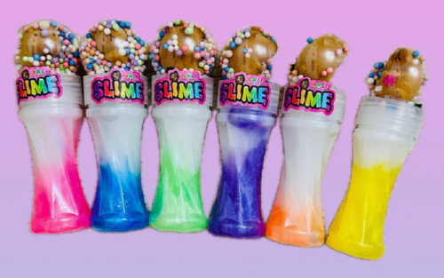 Игрушка Слайм Капибара с шариками в колбе  ВТ-6100-24 