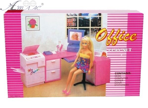 Кукольная Мебель набор Gloria Офис 96014 Кукольная Мебель набор Gloria Офис 96014