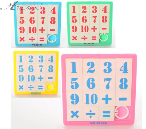 Игра Пятнашки от 1 до 15 пластикавая 9014А Игра Пятнашки от 1 до 15 пластикавая 9014А