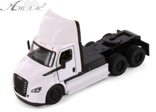 Машинка Kinsmart Freightliner eCascadia грузовик Белый KT5466W-3 Машинка Kinsmart Freightliner eCascadia грузовик Белый KT5466W-3