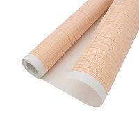 Бумага масштабно-координатная миллиметровка рулон 640 х 20 м  желт-оранжевая  МК6420Р/2