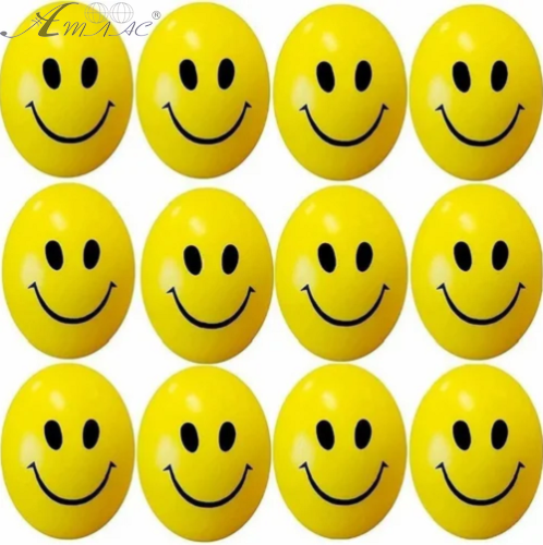 Игрушка Мячик мягкий фомовый 6см. Смайл 08310 фото 2 Игрушка Мячик мягкий фомовый 6см. Смайл 08310 фото 2