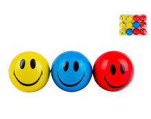 Іграшка М'ячик м'який фомовий 6см Смайл  08310