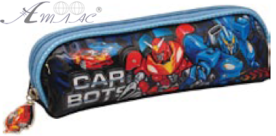 Пенал шкільний Leader Car Bots 20 х 7 см HS-01119 Пенал шкільний Leader Car Bots 20 х 7 см HS-01119