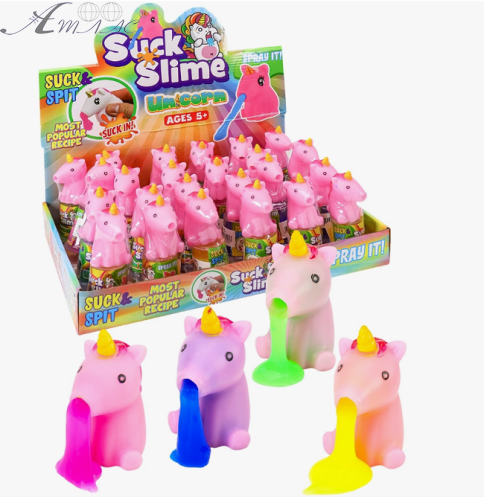 Игрушка Слайм Единорог 8,5 см в банке ZN-7501 фото 3 Игрушка Слайм Единорог 8,5 см в банке ZN-7501 фото 3