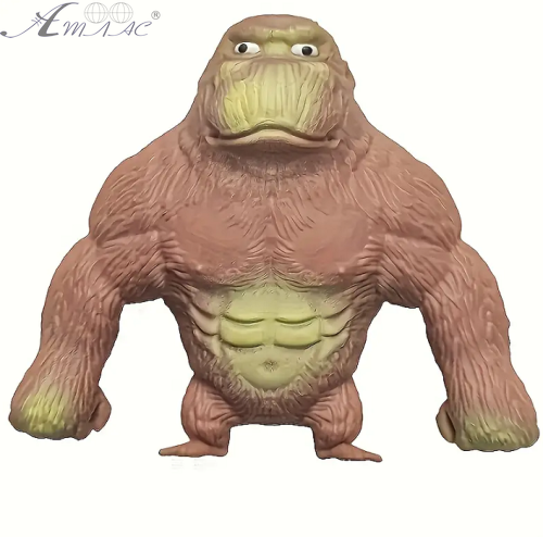 Игрушка Горилла Антистресс Латексная тянучка 8см 10065 Игрушка Горилла Антистресс Латексная тянучка 8см 10065