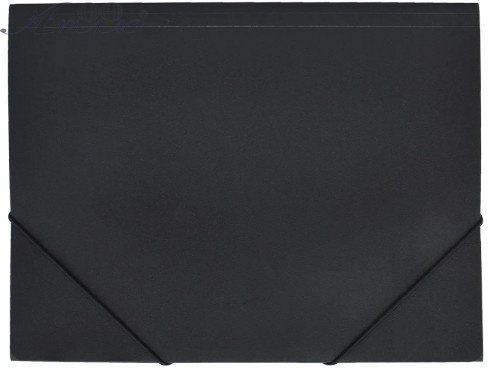 Папка на гумці А4 Datum Чорна  490263