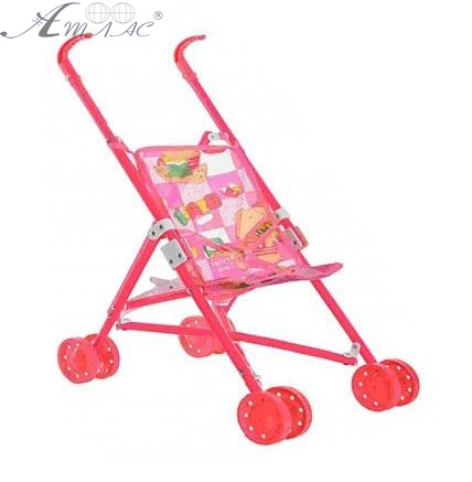 Игрушка Коляска для кукол, пластиковая Розовая на подвеске М0348, 886, 0881 Игрушка Коляска для кукол, пластиковая Розовая на подвеске М0348, 886, 0881