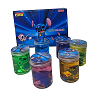 Игрушка Слайм Стич с игрушкой 7 х 5 см в банке  МК 5538