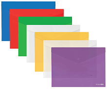 Папка на кнопці А5 Economix колір мікс  31316