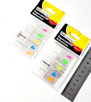 Розділювачі сторінок пластикові з цифрами 45 х 12 мм 121819