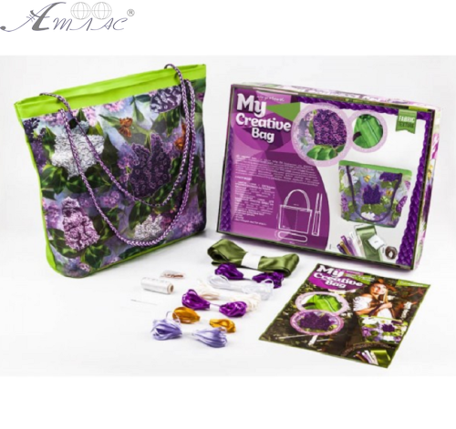 Набір для творчості Вишивка Стрічками та бісером "My Creative Bag" МСВ-01-02 фото 2 Набір для творчості Вишивка Стрічками та бісером "My Creative Bag" МСВ-01-02 фото 2