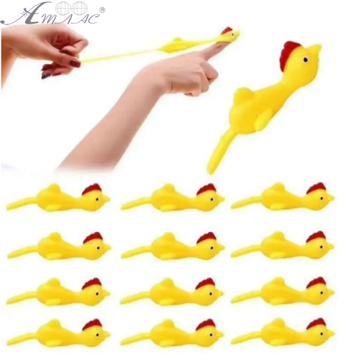 Іграшка Антистрес Рогатка Півник силіконовий 10 см 09121 фото 2 Іграшка Антистрес Рогатка Півник силіконовий 10 см 09121 фото 2