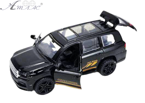 Машинка Die-CastCar Toyota Land Cruiser 200 2nd FL метал 12см  01191 фото 3