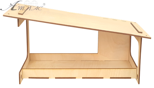 Годівничка фарбована № 13/1 морилка під лаком 32 х 16 х 17 см AS-4314 фото 2 Годівничка фарбована № 13/1 морилка під лаком 32 х 16 х 17 см AS-4314 фото 2