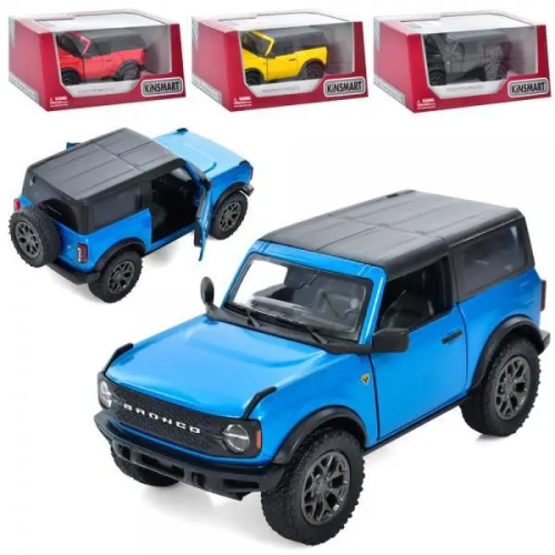 Машинка Kinsmart Ford Bronco 2022 год KT5438WB фото 2 Машинка Kinsmart Ford Bronco 2022 год KT5438WB фото 2