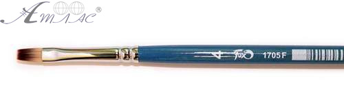 Кисть синтетика Плоская № 4 художественная Кисть синтетика Плоская № 4 художественная