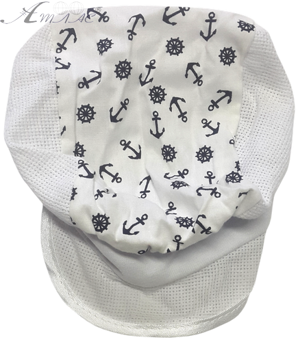 Кепка с козырьком х/б цветная, микс 12096 Кепка с козырьком х/б цветная, микс 12096