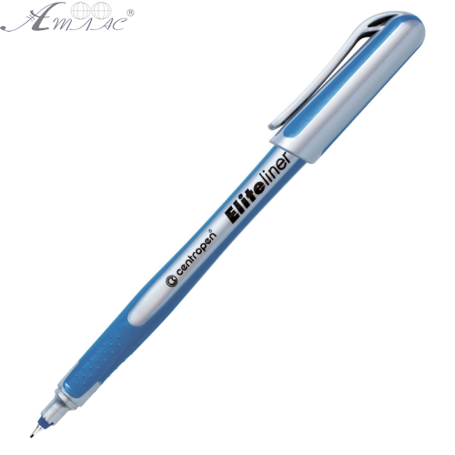 Ручка капілярна лінер Centropen 0,3 Elite Liner синій 4721/03 Ручка капілярна лінер Centropen 0,3 Elite Liner синій 4721/03