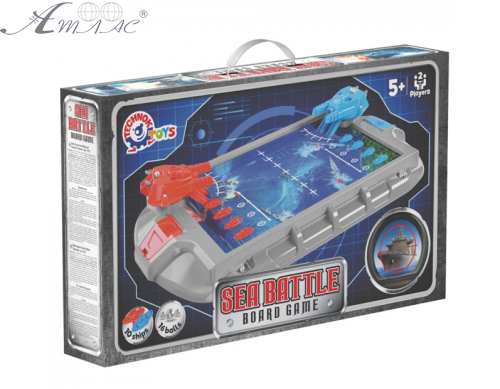 Игрушка Морской бой с металлическими шариками Технок 1110 Игрушка Морской бой с металлическими шариками Технок 1110