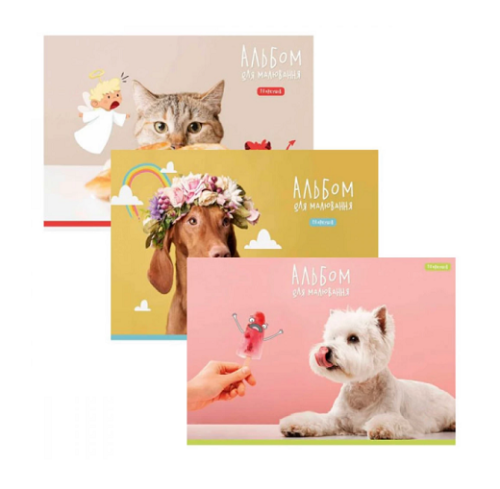 Альбом для рисования Склейка 20 листов Школярик "Star" PB-GB-020-462