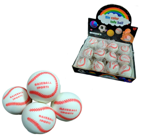 Игрушка Мяч тенисный Антистресс Сквиш 5,5 см 6070-35 Игрушка Мяч тенисный Антистресс Сквиш 5,5 см 6070-35