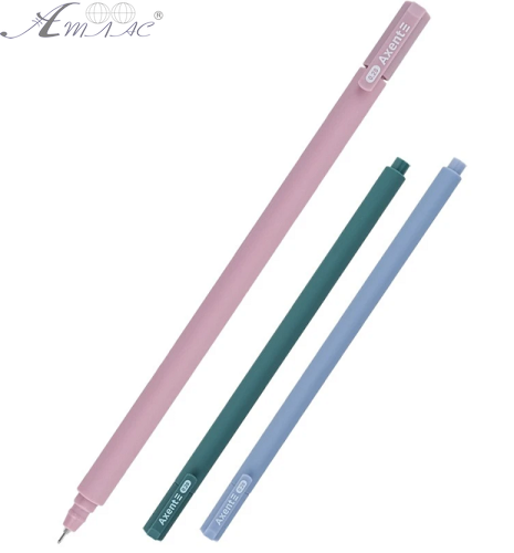 Ручка гелева Axent Ultraline 0.28 мм синя  AG1120-02-А