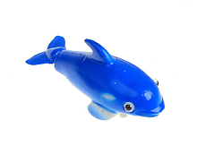 Игрушка Морские обитатели заводной Дельфин синий 10см  16583