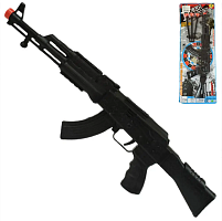 Игрушка Оружие Автомат, стреляет патронами на присосках, 40 см  308-2