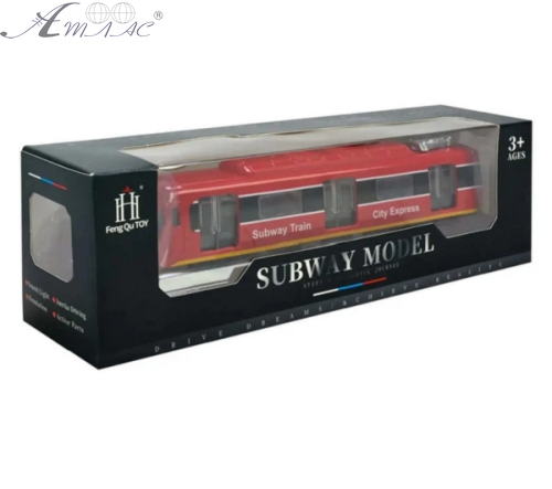 Іграшка Поїзд червоний світло, звук 22см у коробці 731-27К1 фото 2 Іграшка Поїзд червоний світло, звук 22см у коробці 731-27К1 фото 2