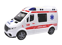 Игрушка Машинка Скорая Помощь с дымом инерционная 17 см  YM-9930F